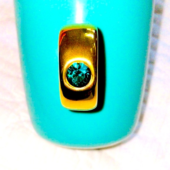 Fred and Friends teal ring mug - Picture 6 of 7